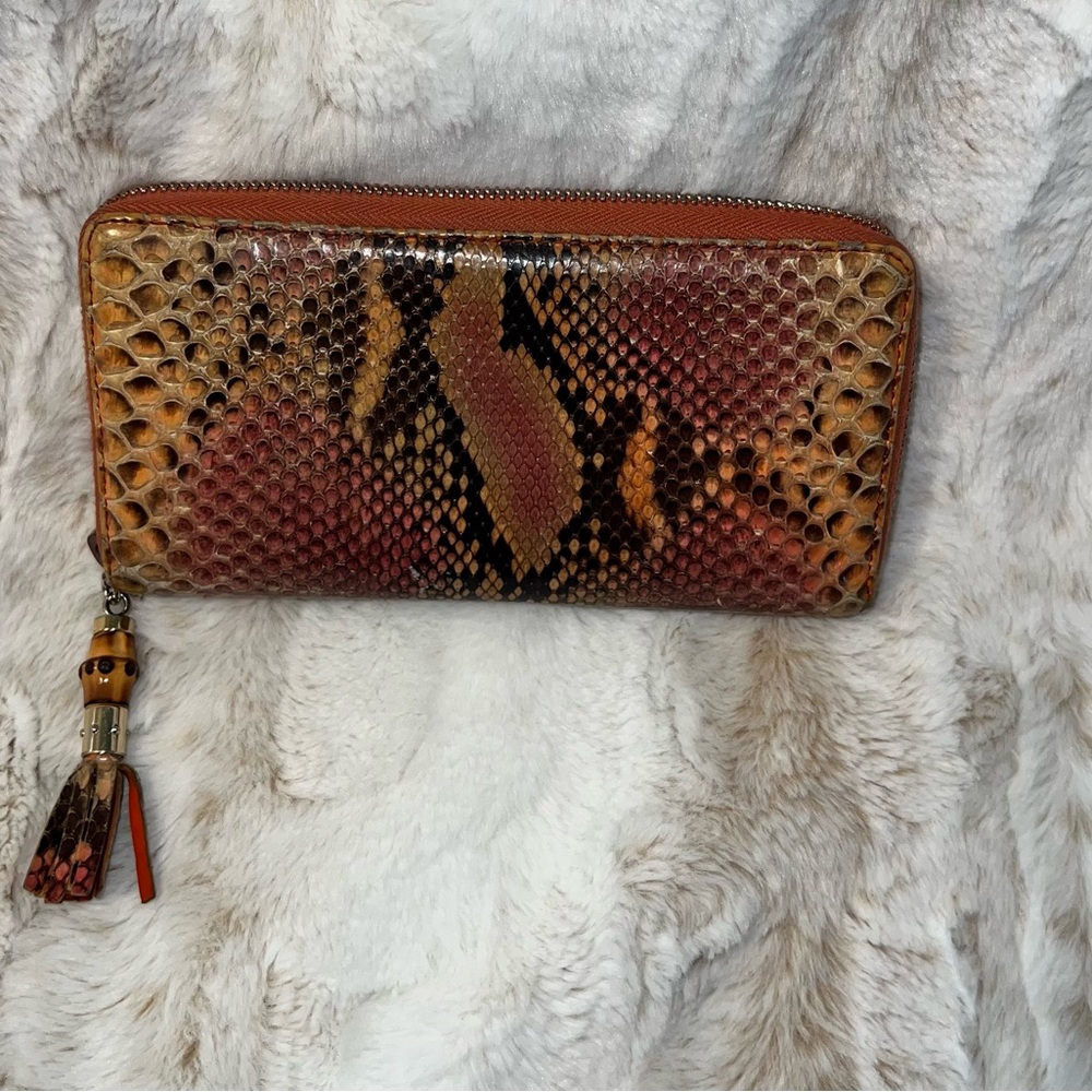 Gucci Snakeskin Wallet